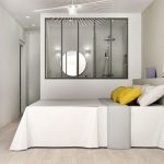 Chambre tout en blanc