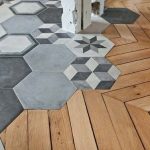 Carreau en forme hexagonale 