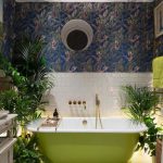 Salle de bain tropical