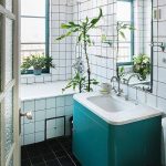 Votre salle de bain vert d'eau