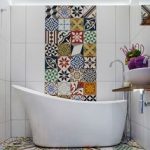 Votre salle de bain avec des motifs